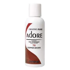 Adore Semi-Permanent Hair Color - 76 Copper Brown