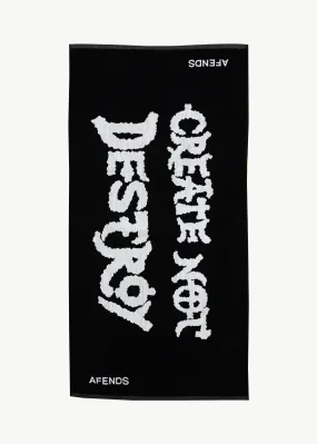 AFENDS Womens Afends - Beach Towel - Black