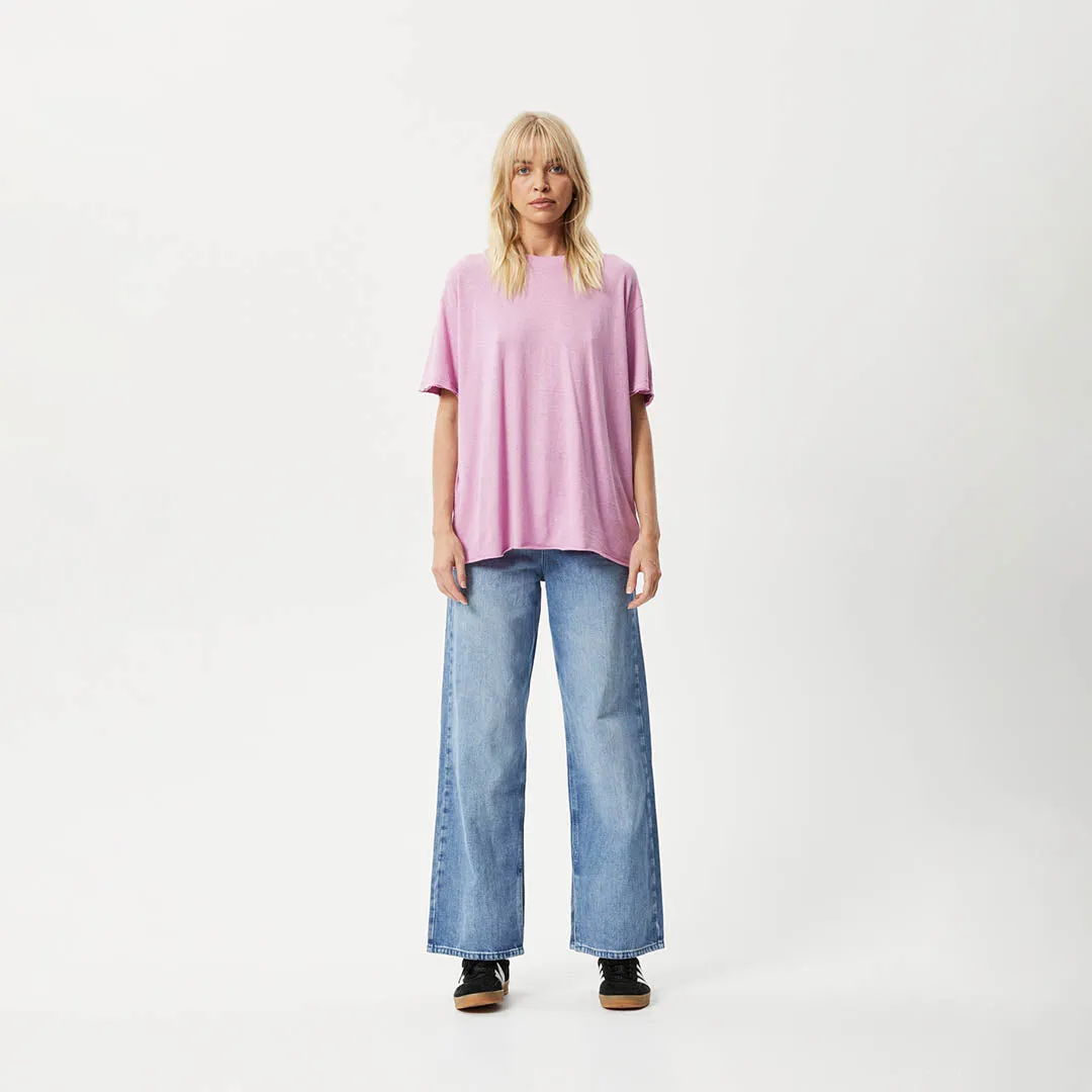 AFENDS Womens Slay - Oversized Tee - Candy