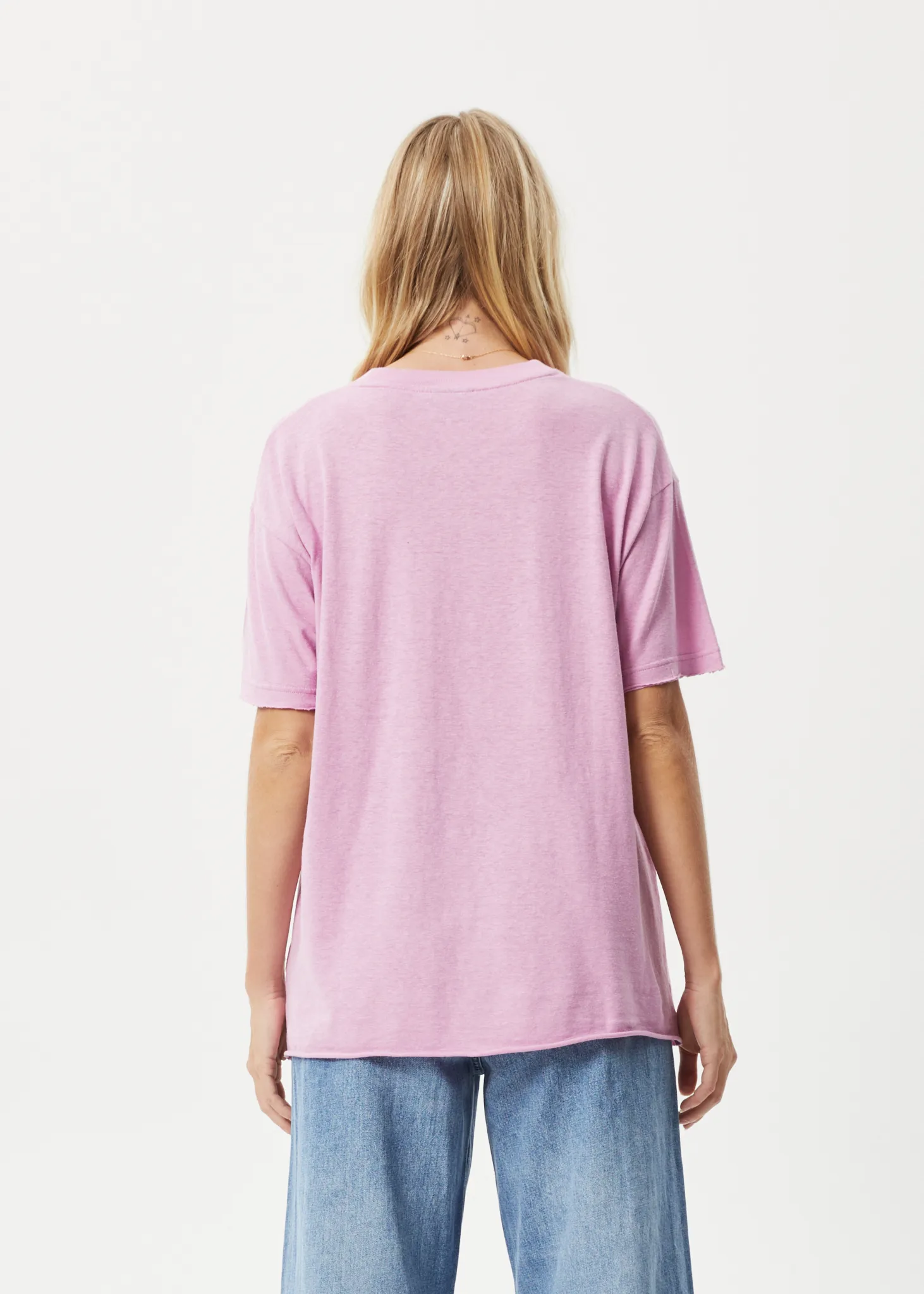 AFENDS Womens Slay - Oversized Tee - Candy