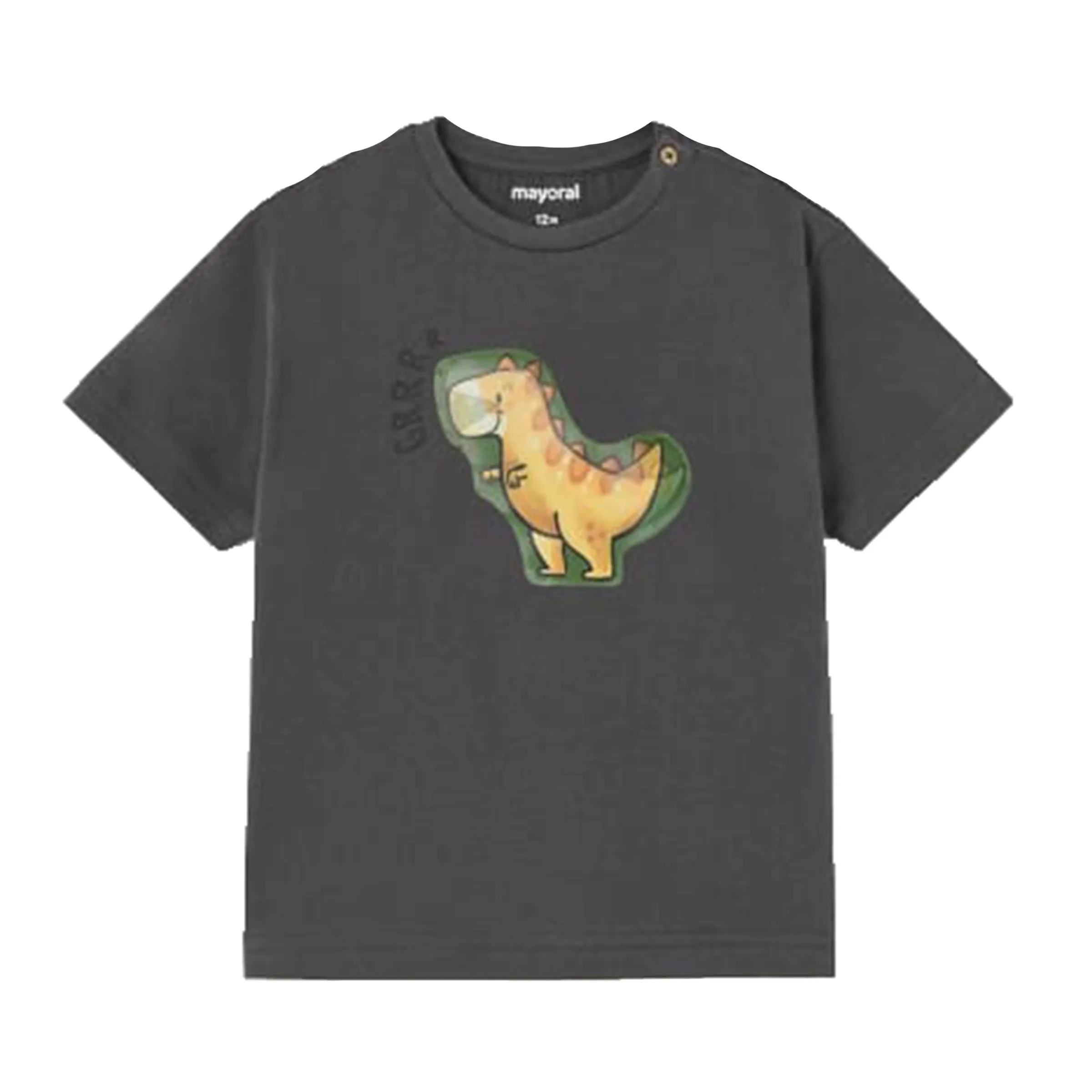 Black Dino Graphic T-Shirt