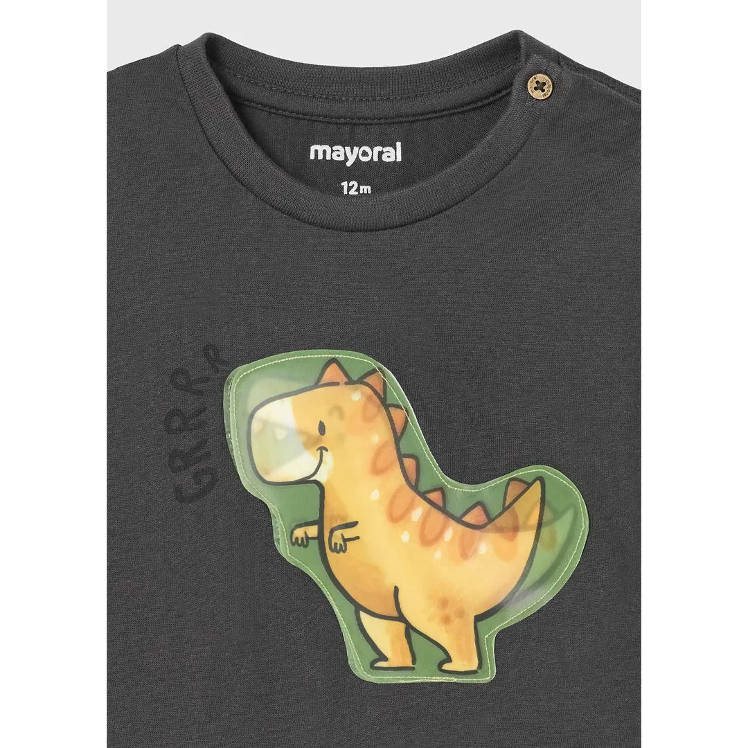 Black Dino Graphic T-Shirt