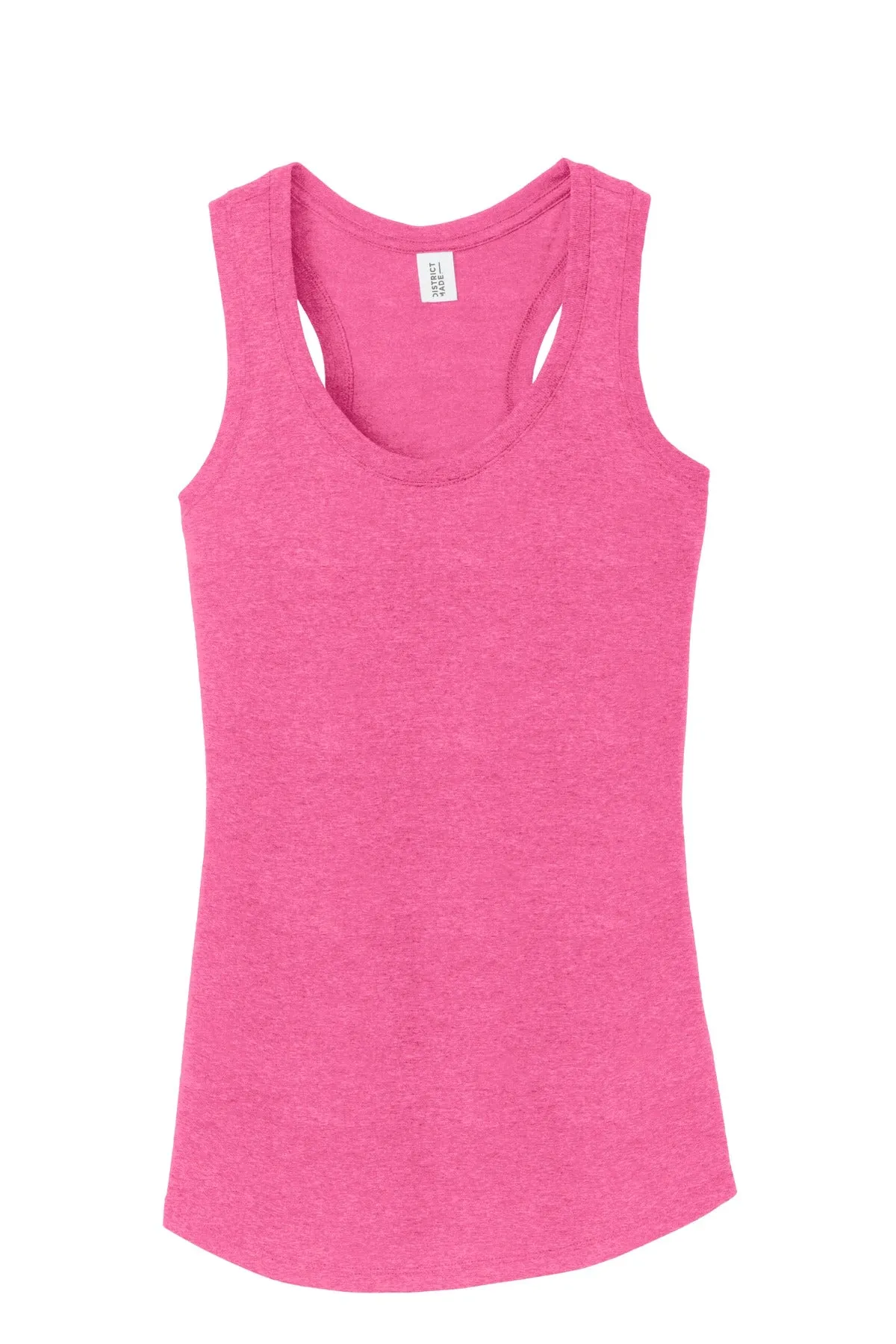 District Women's Perfect Tri Racerback Tank. DM138L