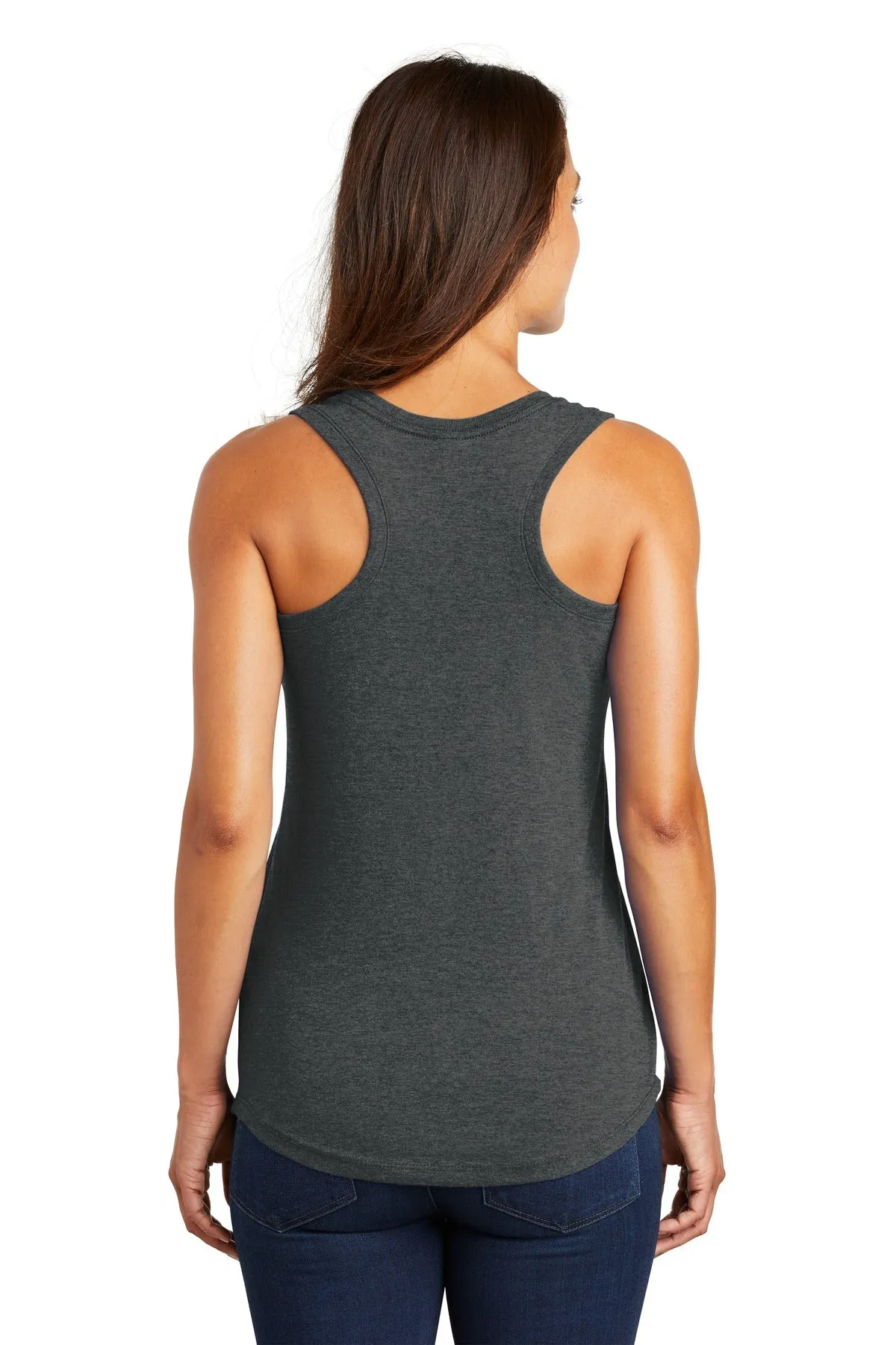 District Women's Perfect Tri Racerback Tank. DM138L