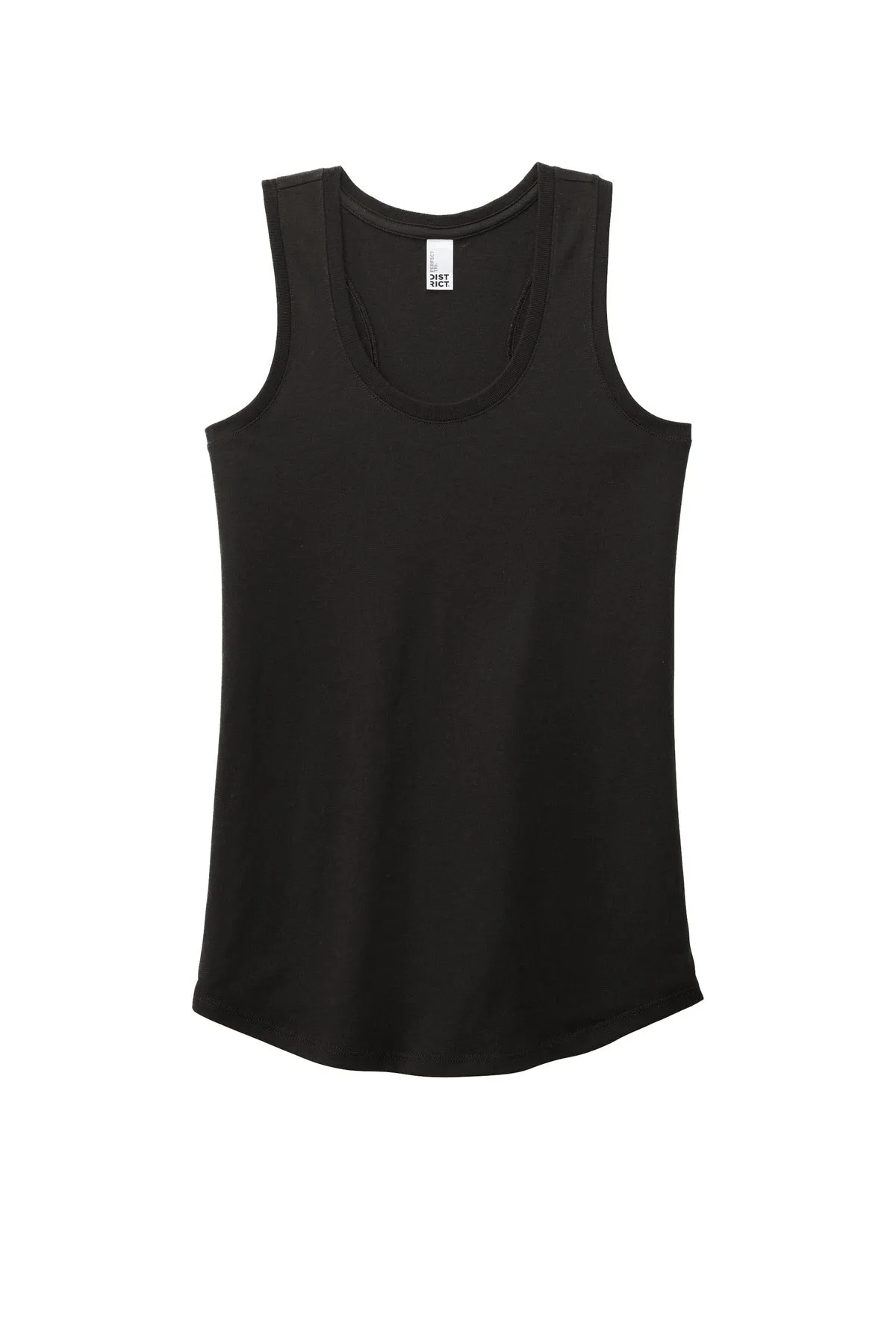 District Women's Perfect Tri Racerback Tank. DM138L