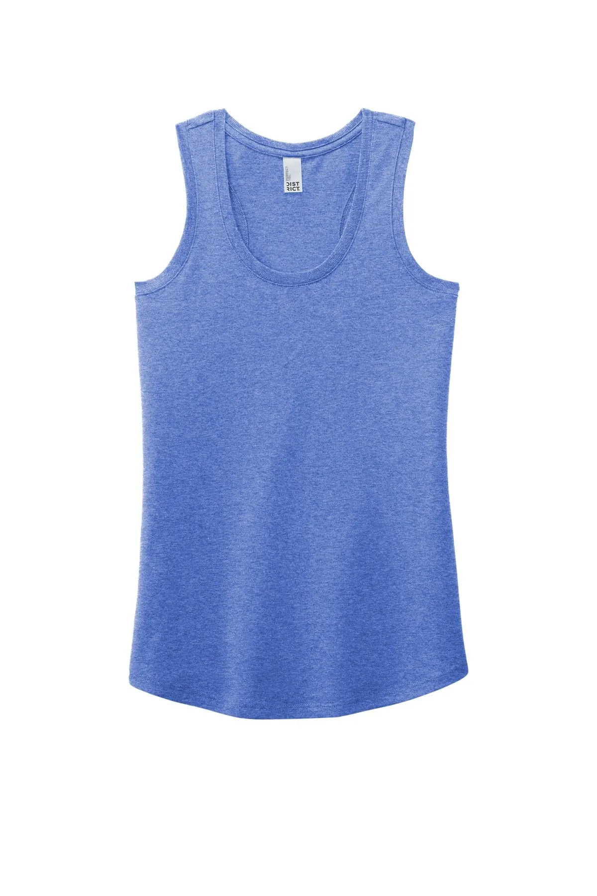 District Women's Perfect Tri Racerback Tank. DM138L