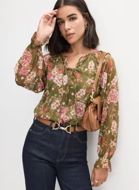 Floral Chiffon Blouse