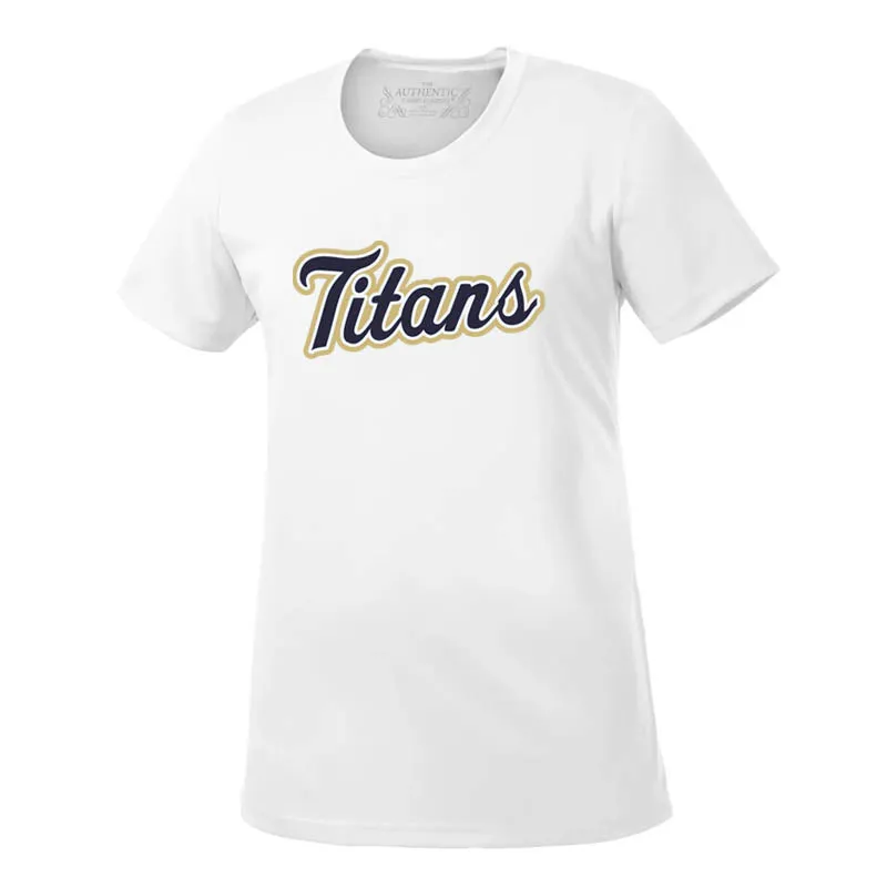 Ladies Pro Team Dri Fit Shirt - Full Front Logo (Tri City Titans Tournament Apparel)