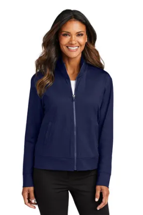 Port Authority® Ladies C-FREE® Double Knit Full-Zip