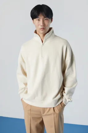 QUARTER ZIP PULLOVER