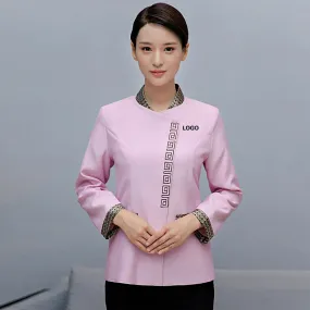 Women's Long Sleeve Cleaning and Work Uniform