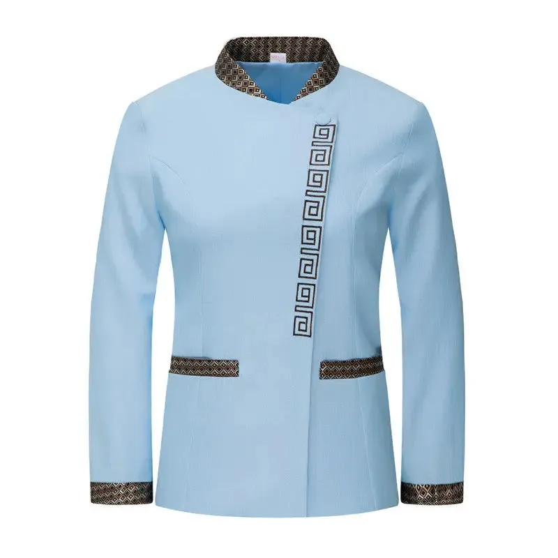 Women's Long Sleeve Cleaning and Work Uniform